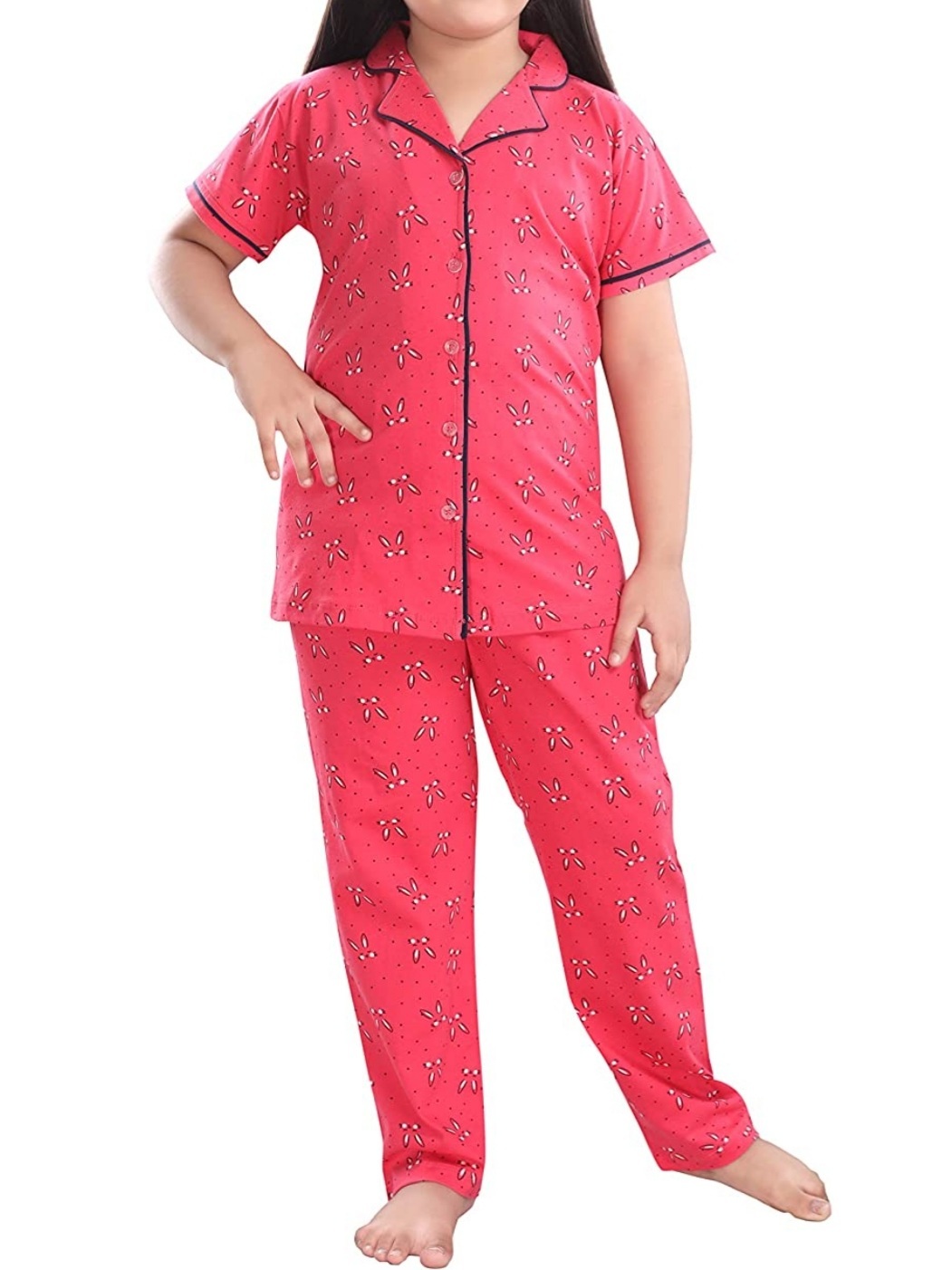 Multiple Girls Printed Nightwear