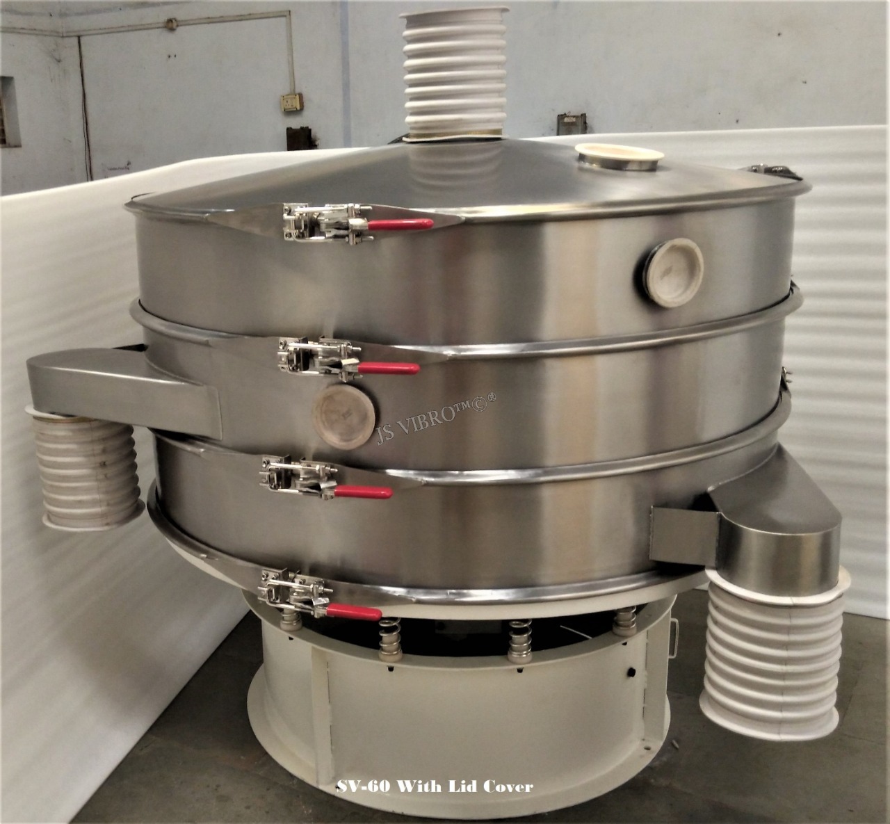 Vibro Sieve Machine Capacity: 50 Kg To 4 Tan Ton/day