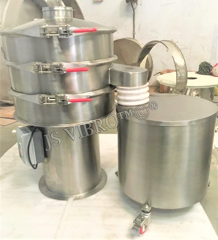 Vibro Sieve Machine Capacity: 50 Kg To 4 Tan Ton/day