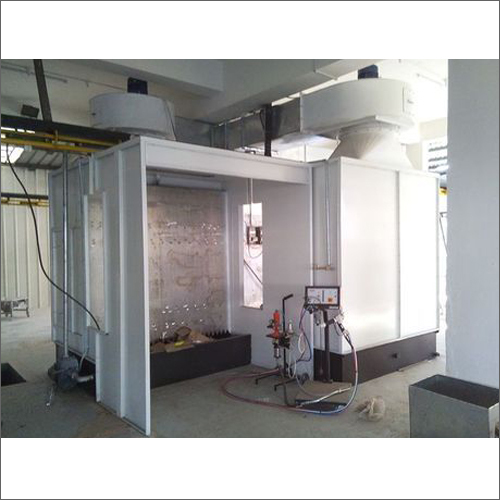 टिकाऊ वाटर वॉश टाइप लिक्विड पेंटिंग बूथ