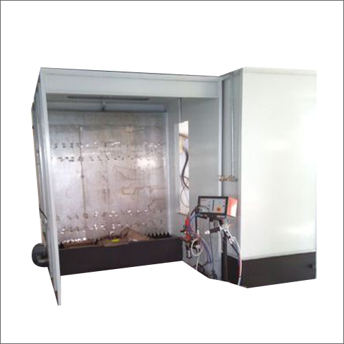 Silver Electrostatic Liquid Spray Paint Booth