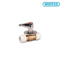 Ball Valve - Chrome Lever Handle