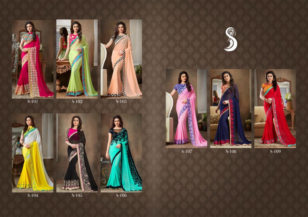 Breathable Lotus Silk 2nd Edition Designer Saree Catalog Set
