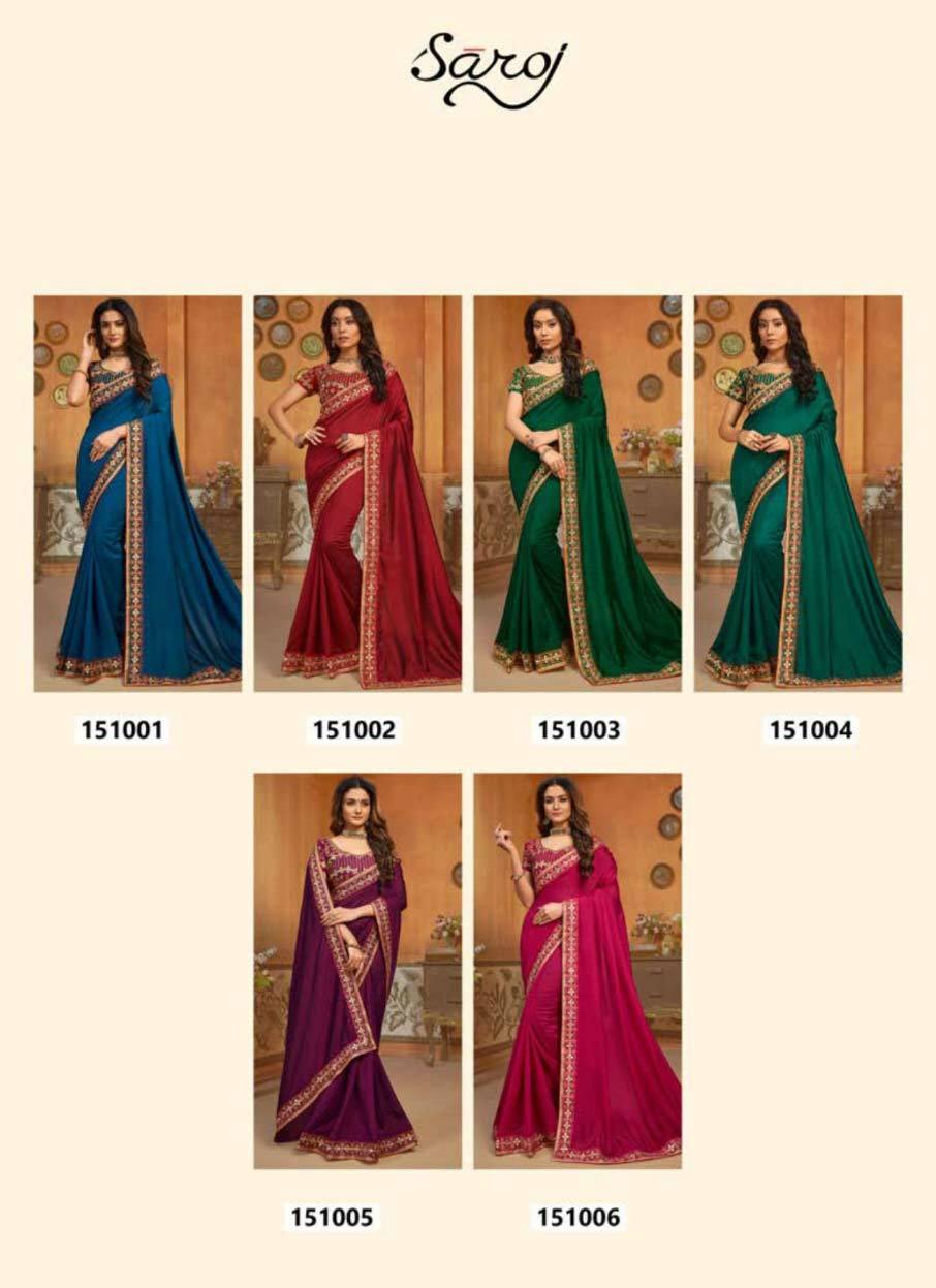 Breathable Lotus Silk 2nd Edition Designer Saree Catalog Set