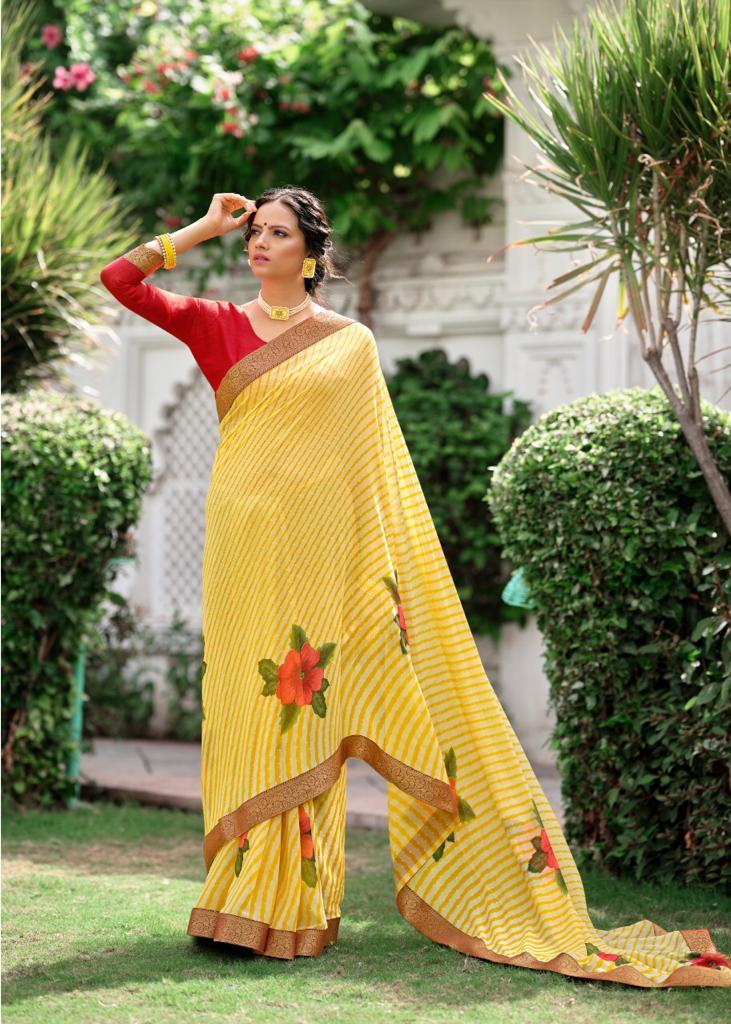 Breathable Lotus Silk 2nd Edition Designer Saree Catalog Set