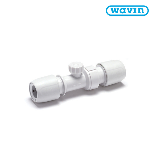 Double - Check Valve - Plastic Material , White Color Design for Reliable Fluid Control and Durability in Various Applications