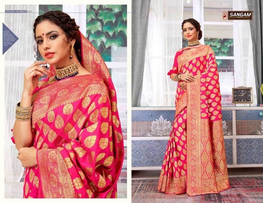 Breathable Lotus Silk 2nd Edition Designer Saree Catalog Set