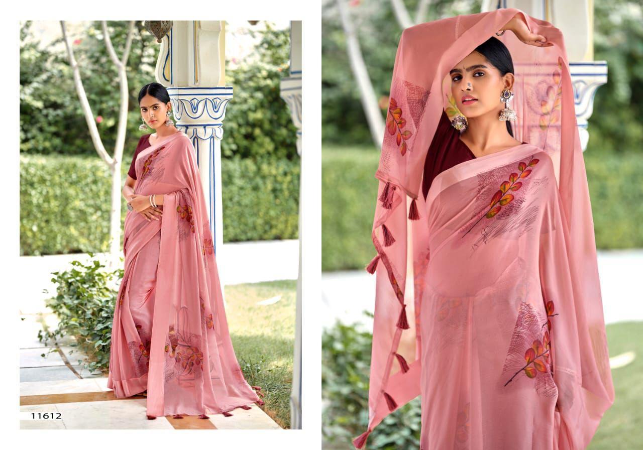 Breathable Lotus Silk 2nd Edition Designer Saree Catalog Set