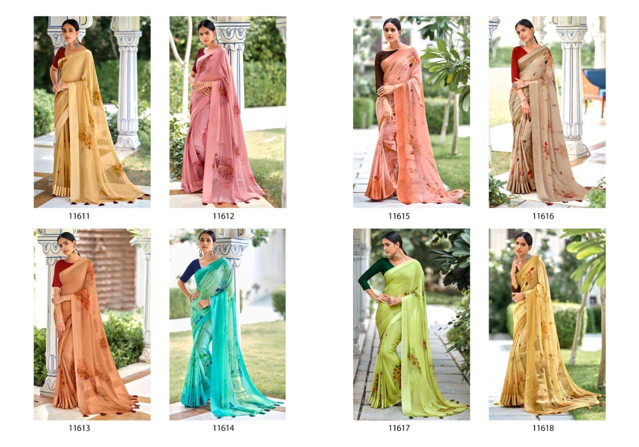 Breathable Lotus Silk 2nd Edition Designer Saree Catalog Set