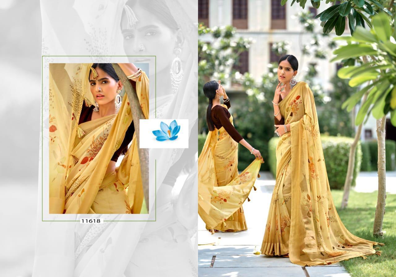 Breathable Lotus Silk 2nd Edition Designer Saree Catalog Set