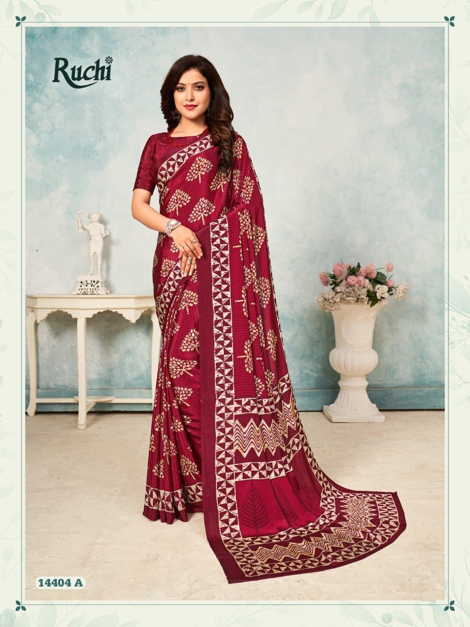Breathable Lotus Silk 2nd Edition Designer Saree Catalog Set