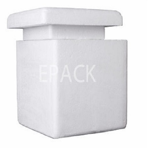Thermocol Boxes - Expanded Polystyrene, Variable Dimensions, White Color | Food-grade, Insulation, Lightweight, Protective, Reusable, Versatile