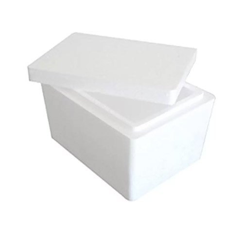 Thermocol Boxes - Expanded Polystyrene, Variable Dimensions, White Color | Food-grade, Insulation, Lightweight, Protective, Reusable, Versatile