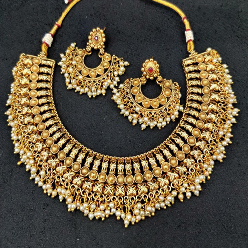 Rajwadi Polish Heavy Choker Set
