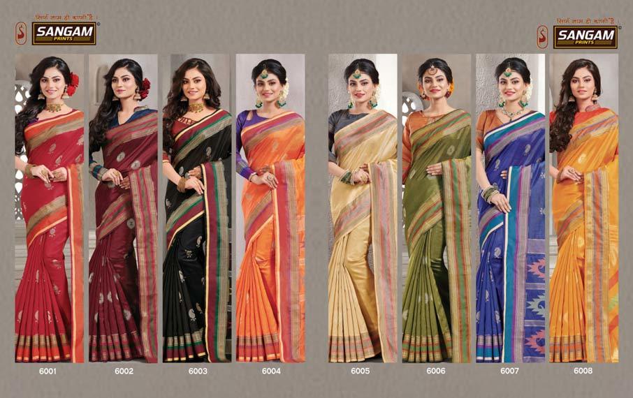 Handloom Sarees - Silk, 5.5 Meters X 45 Inches, Beige | Printed Border, Embroidered Pallu