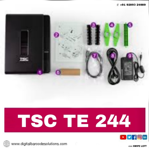 स्वचालित Tsc Te244 बारकोड लेबल प्रिंटर