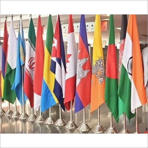 Polyester 8 Feet Indoor Flag