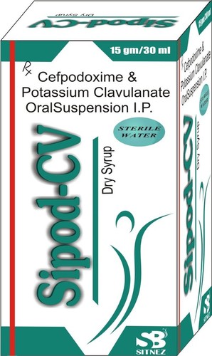 Cefpodoxime  Clavunate  potassium
