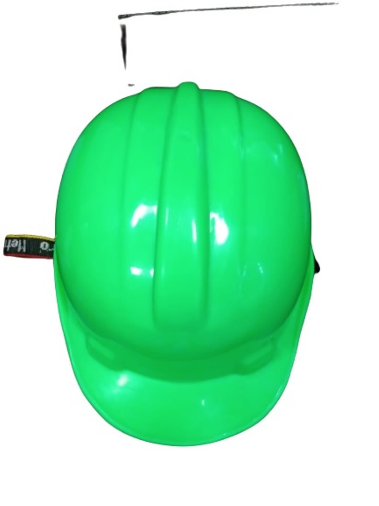 Metro Green Safety Helmet - Material: Hdpe