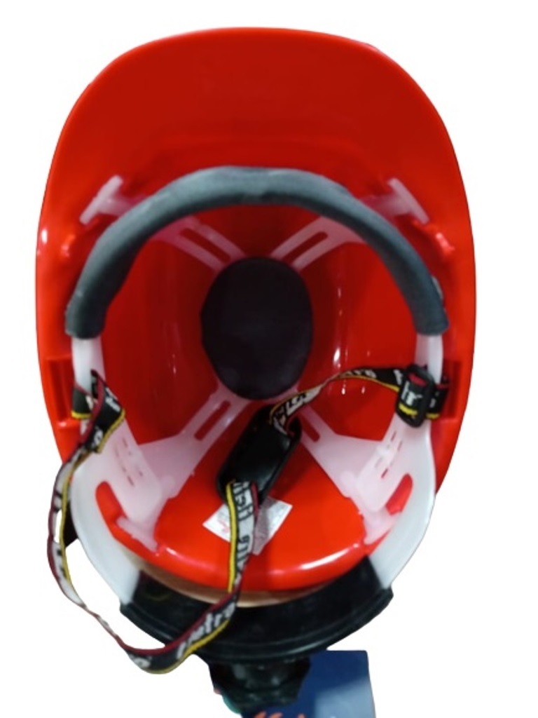 Metro Red Safety Helmet - Material: Hdpe