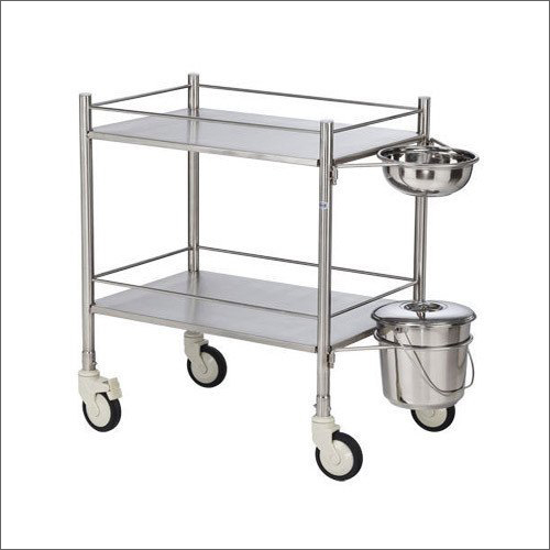 Bowl Bucket Instrument Trolley Commercial Furniture