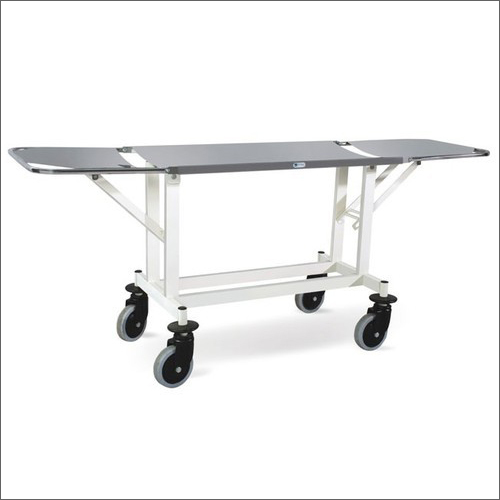 Stretcher Trolley With Both Ends Folding Commercial Furniture