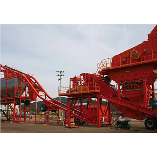 Mobile Asphalt Road Construction Plant Capacity: 10/15 To 60/90 T/Hr