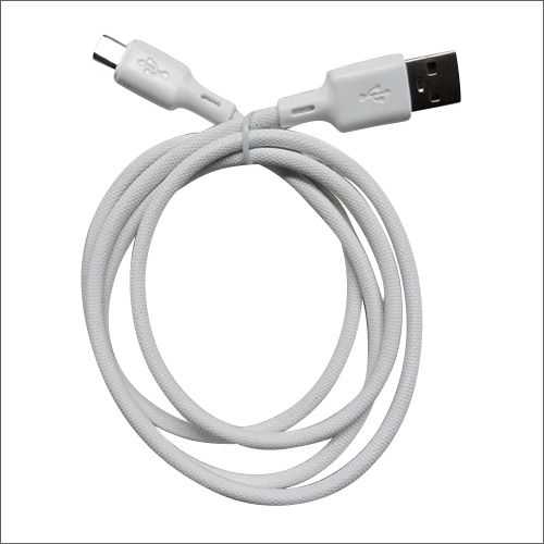 व्हाइट डेटा केबल बॉडी मटेरियल: प्लास्टिक