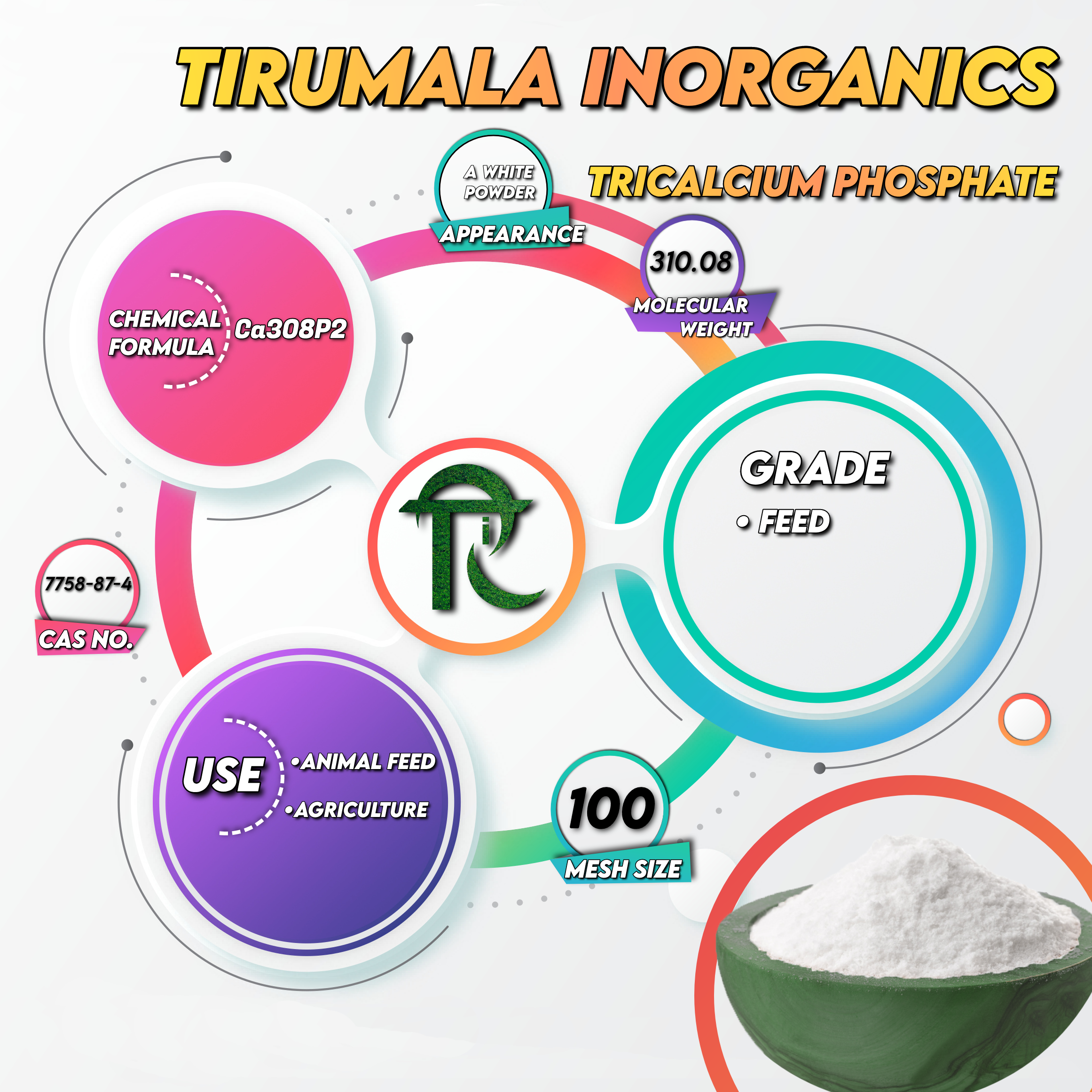 Tricalcium Phosphate Feed - Application: Industrial