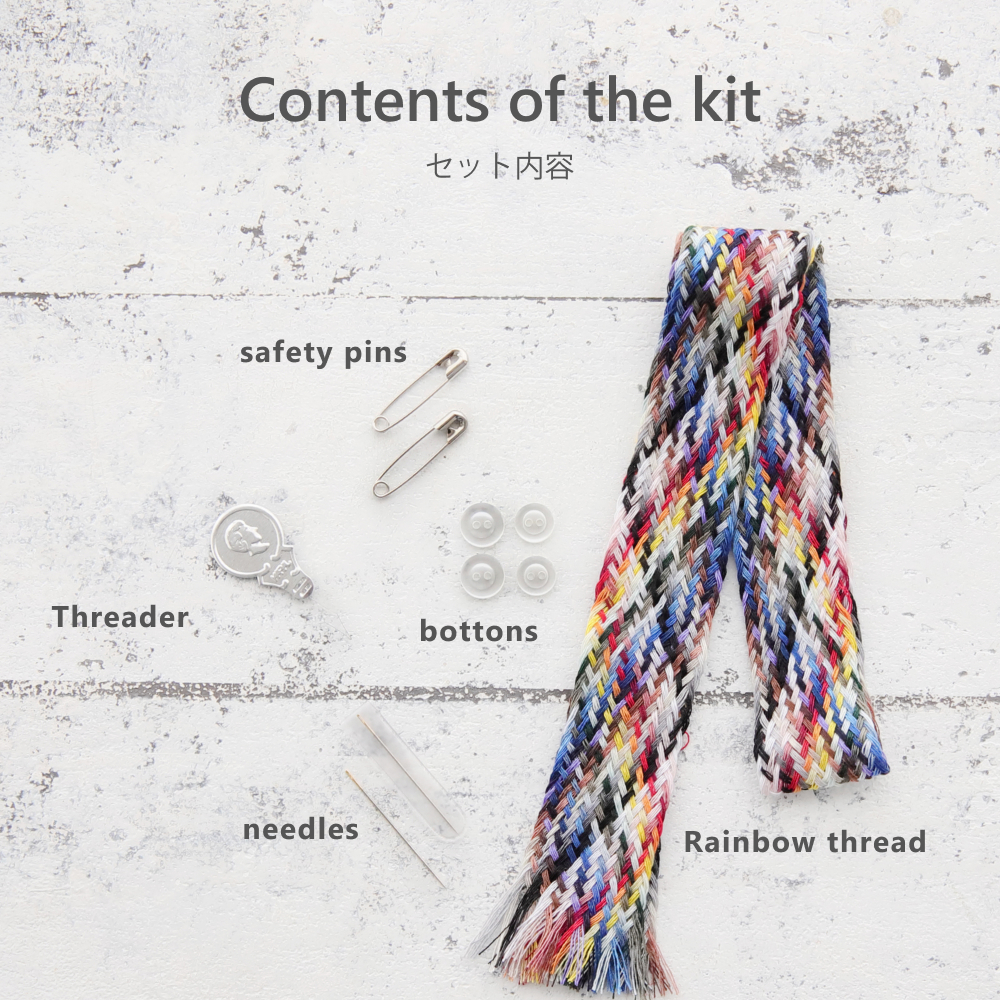 30 Colors Button And Craft Sewing Thread Kit Size: 6.69 X 2.52 X 0.55 Inches