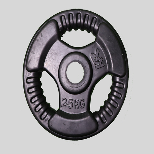 3-कट फिंगर प्लेट काली