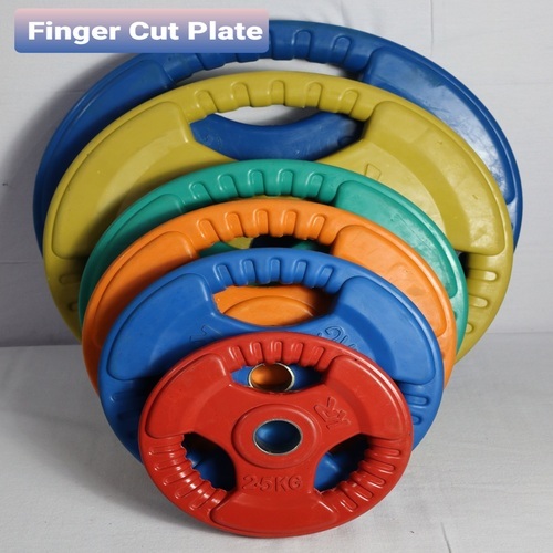 3-cut Finger Plate Coloured