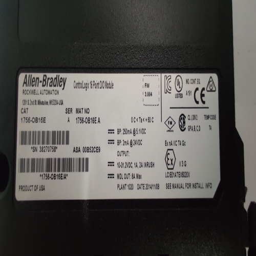 Allen-bradley 1756-ob16e Digital Output Module