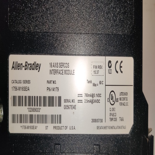 Allen Bradley 1756-m16se/a Interface Servo Module