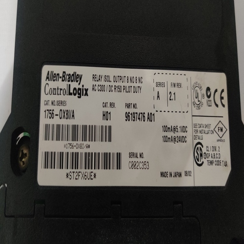 Allen Bradley 1756-0x8i/a Output Module