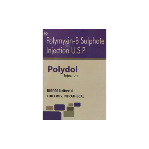 Polymyxin-B Sulphate Injection USP - 1 Vial, Liquid Formulation for Adults & Children, Dosage as Prescribed