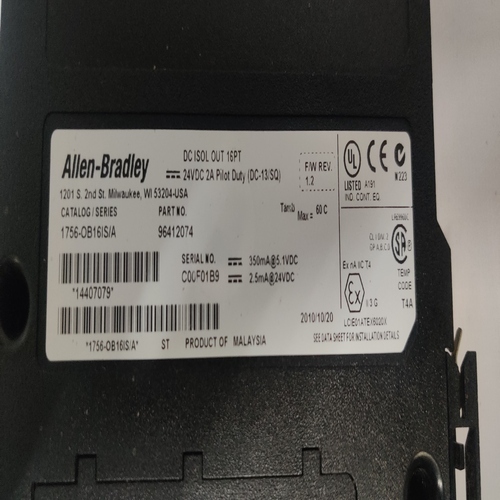 Allen Bradley 1756-0b16is/a Output Module