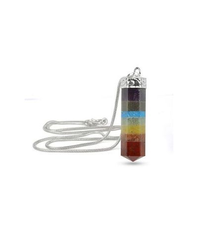 सेवन चक्र सिंगल पॉइंट पेंडेंट