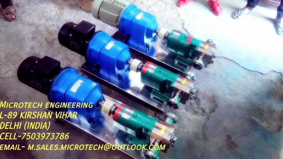 Mayonnaise Transfer Pump - Caliber: 125mm