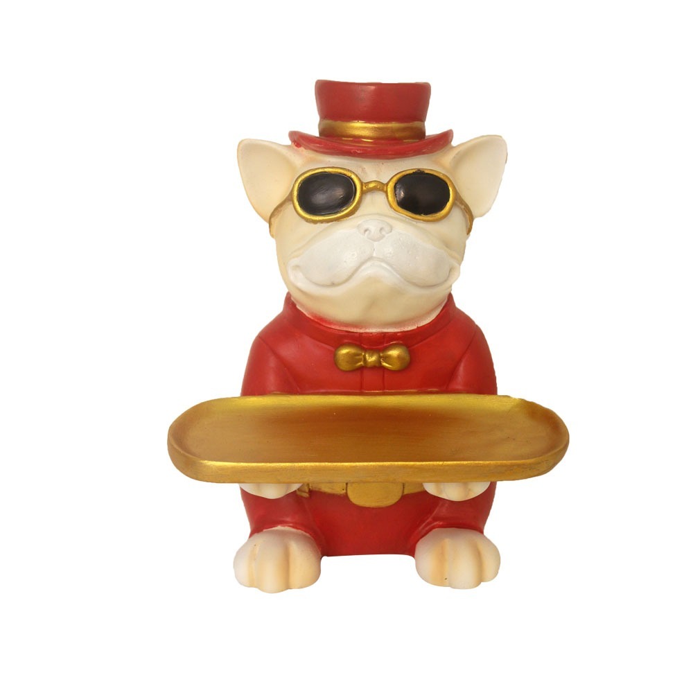 Stylish Polyresin Cat Home Decorative Showpiece - 10x7.5 Inch, Multicolour | Non Toxic, Easy To Clean, Elegant Design With Anti Tarnish Treatment