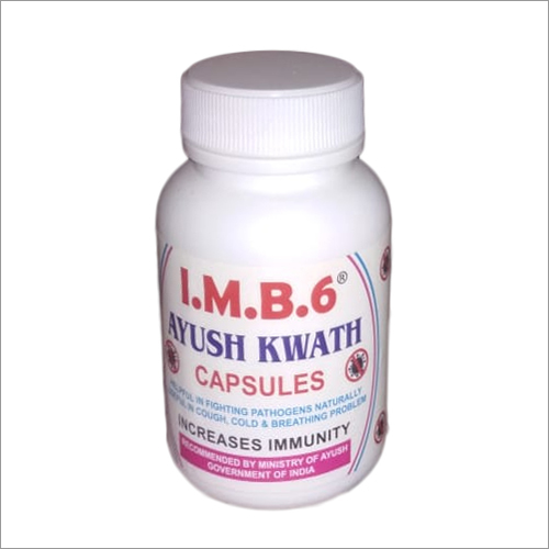 Herbal Medicine Ayush Kwath Increases Immunity Capsules
