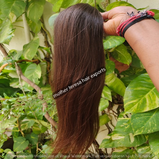Natural Brown 2022 New Attractive Quality Straight Virgin Human Hair Extensions