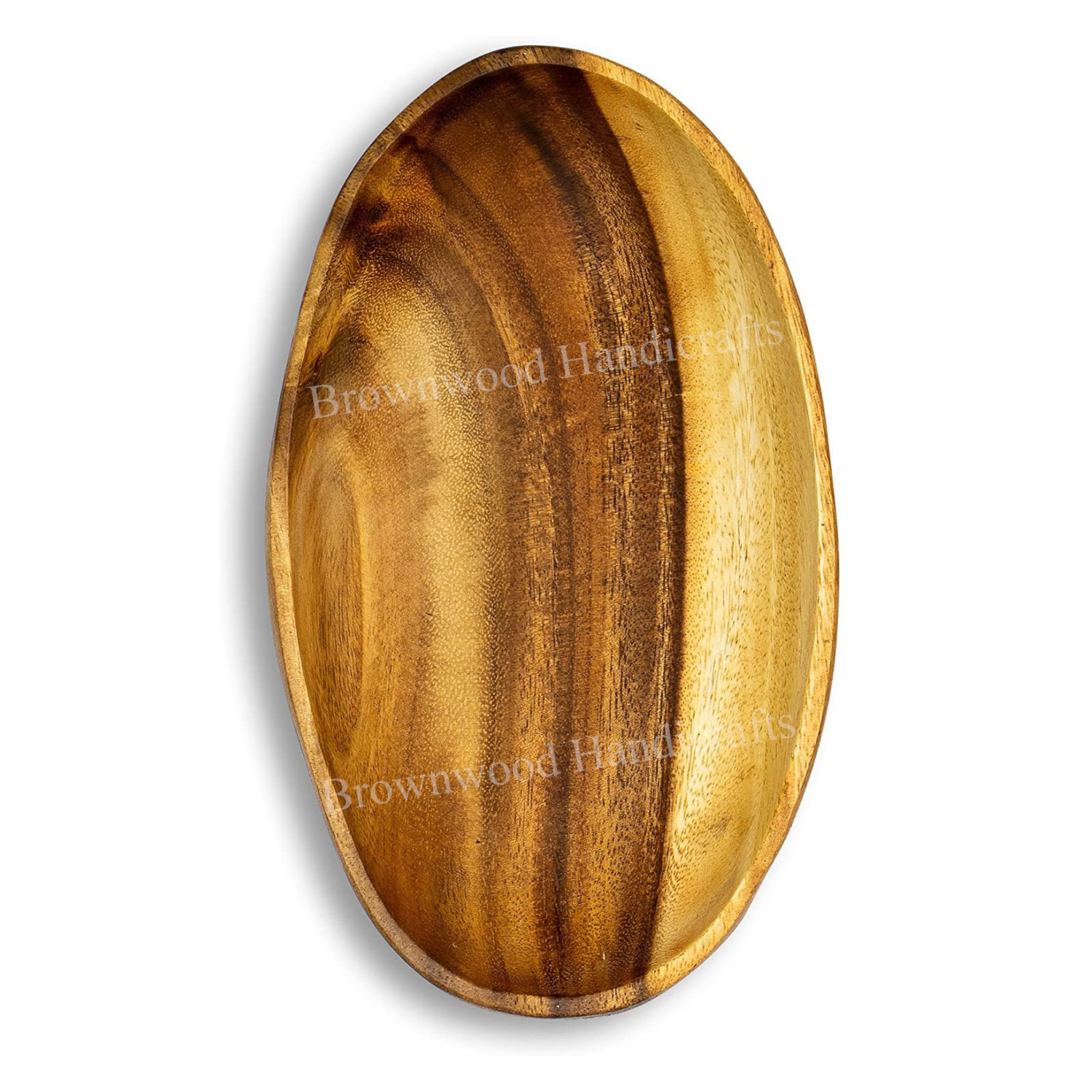 Acacia Wood Dough Bowls Size: 10 X 6 X 1.5 Inch
