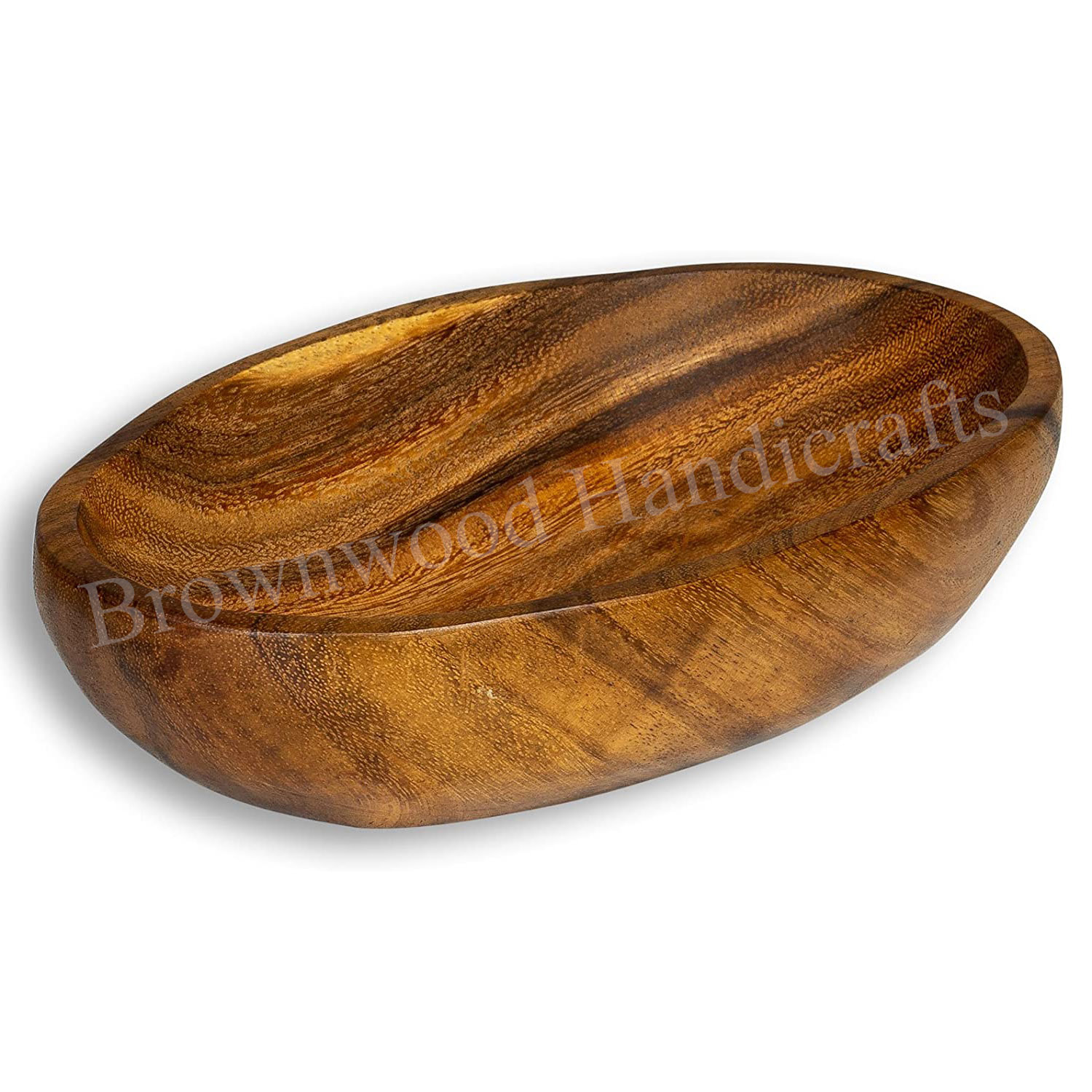 Acacia Wood Dough Bowls Size: 10 X 6 X 1.5 Inch