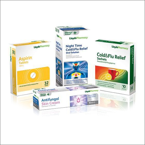 Medicine Packaging Box - Laminated Material | Durable, Recyclable, Sturdy Design for Safe Storage of Nebulizers and Medicines