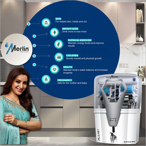 Merlin Planet White Ro Water Purifier Installation Type: Wall Mounted