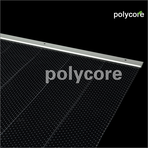 Vertical Plastic Strip Night Curtain Blind - Width 1250mm, Length 2000mm | Stylish for Home and Office Living Room Use
