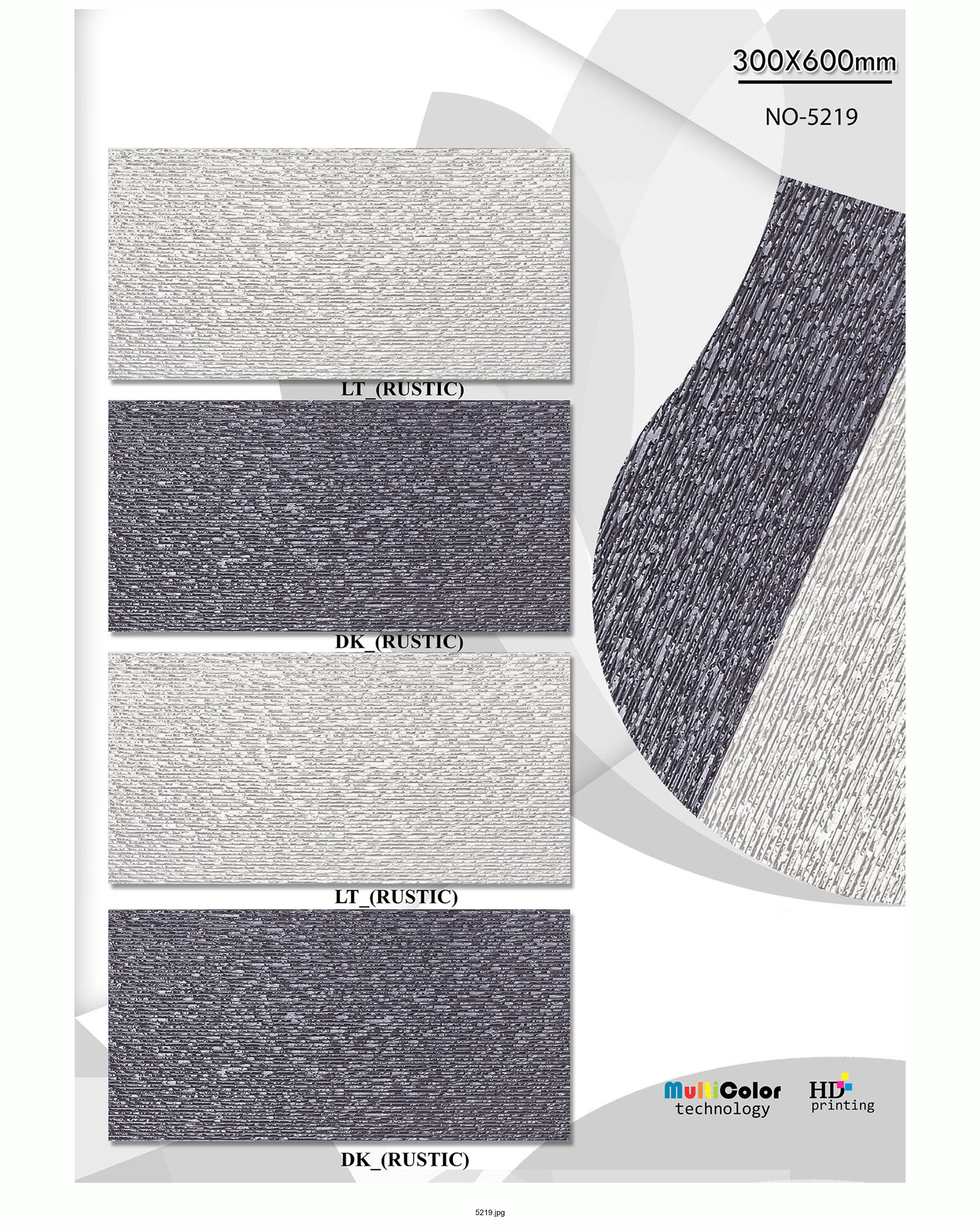 Glossy Series 3 - 12x24 Ceramic Wall Tiles | Multi-color, Vitrified Technique, Excellent Quality & Service