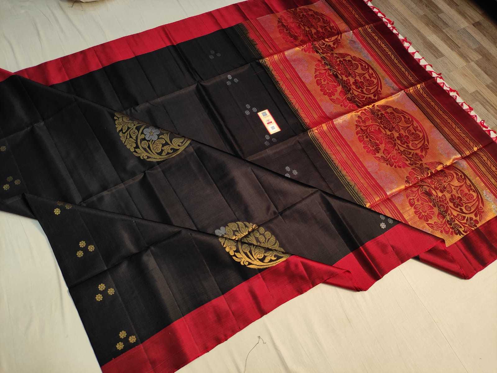 Art Silk Pure Soft Handloom With Big Budda