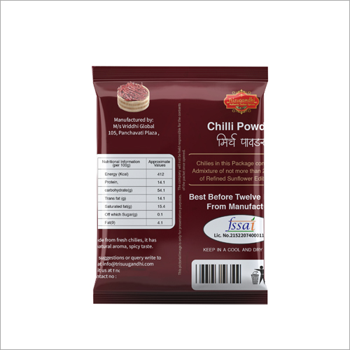 Fresh Dried Red Chilli Powder